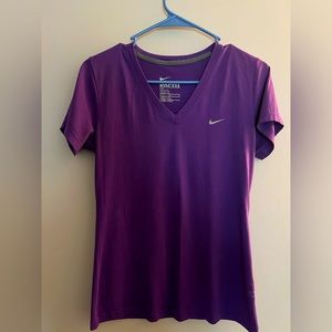 Purple Nike Dri Fit T-Shirt